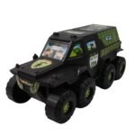 Big Military 8-Wheel Plastic Car Toy (1 Pc) - Image 5