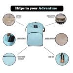Multifunction Diaper Bag for Baby Care Travel Backpack Large Capacity (1 Pc) - Image 5