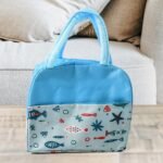 Lunch Box Bag for Women Men Insulated Lunch Bag With Zipper (1 Pc / Mix Color) - Image 7