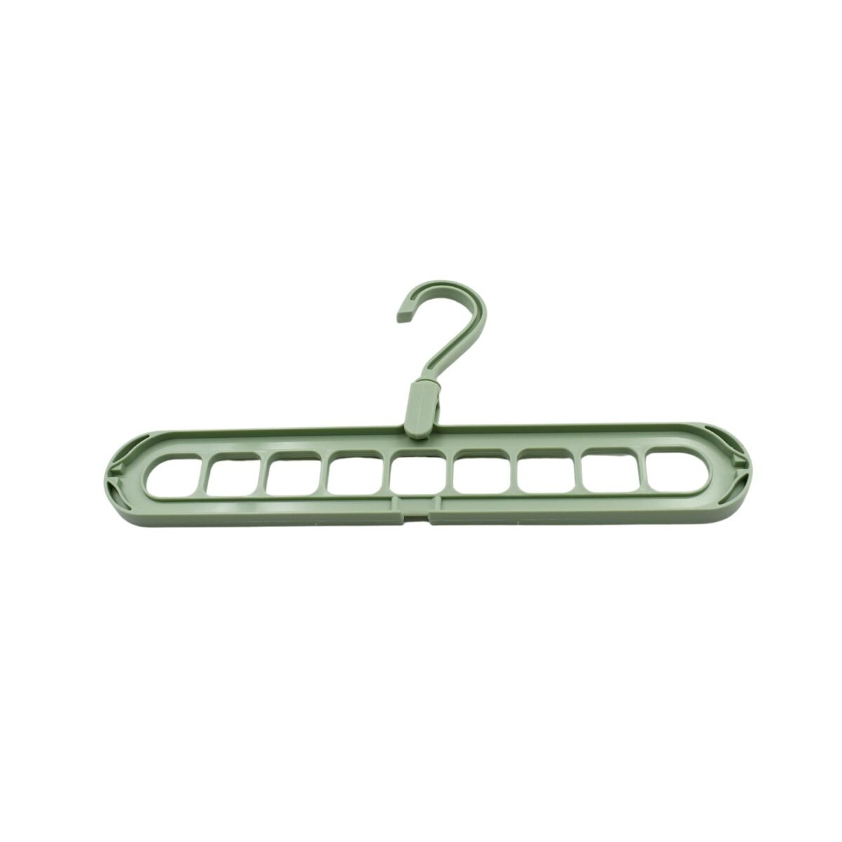Plastic Hanging Hook - Multi-Hole Wardrobe Organizer for Clothes Storage & Display - Image 4