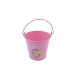 Small Metal Bucket for Plants & Decor (1 Pc, With Handle) - Image 3