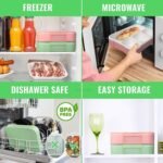 Leak-Proof Lunch Box with 4 Compartments for School & Office Use - Image 8