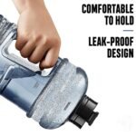 Sports Gym 1.5 Liters Gallon Water Bottle with Mixer and Strainer - Image 6