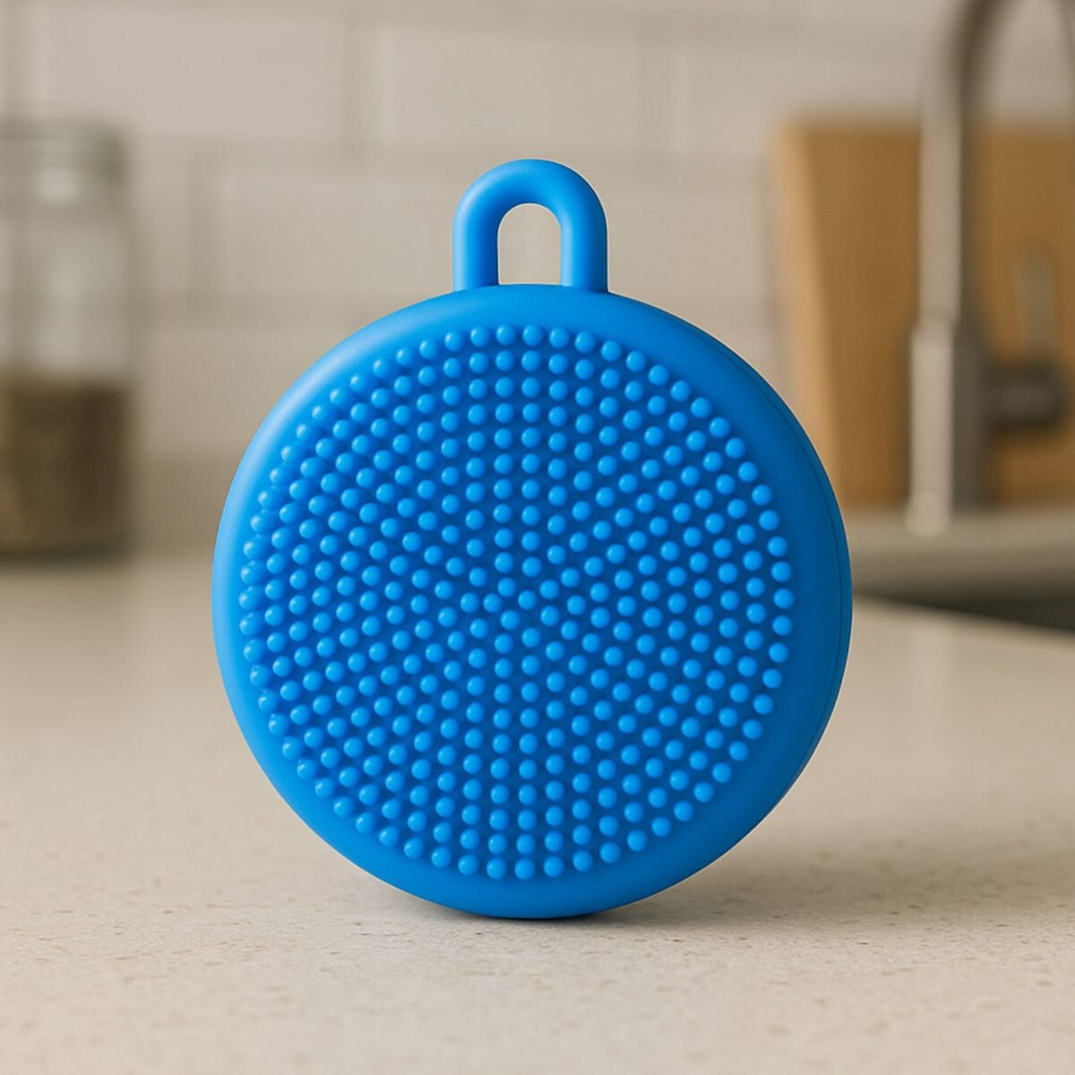 Silicone Dish Scrubber Sponge Mildew Free, Non Stick, Heat Resistant - Image 5