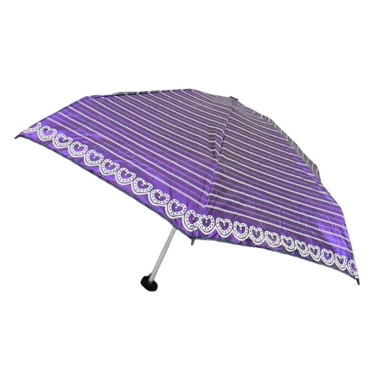 3-Fold & 5 Floor Sun Protective Solid Foldable Umbrella (1 Pc) - Image 5
