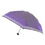 3-Fold & 5 Floor Sun Protective Solid Foldable Umbrella (1 Pc) - Image 5