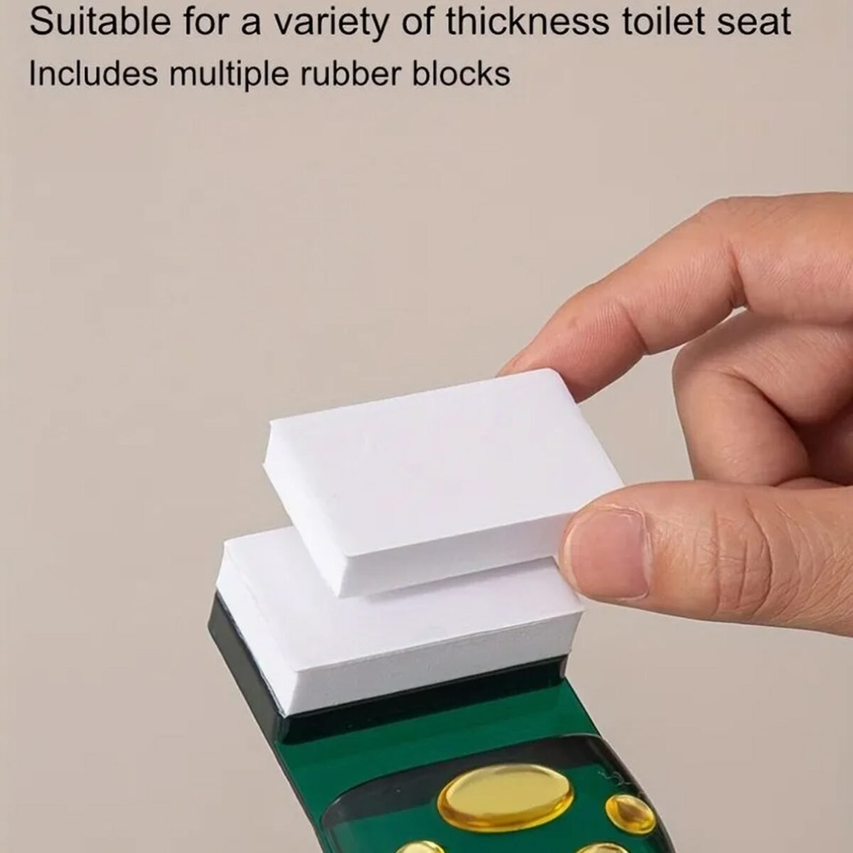 Fragrance Toilet Cap / Lid Lifter Toilet Seat Cover (2 Pc Set) - Image 8