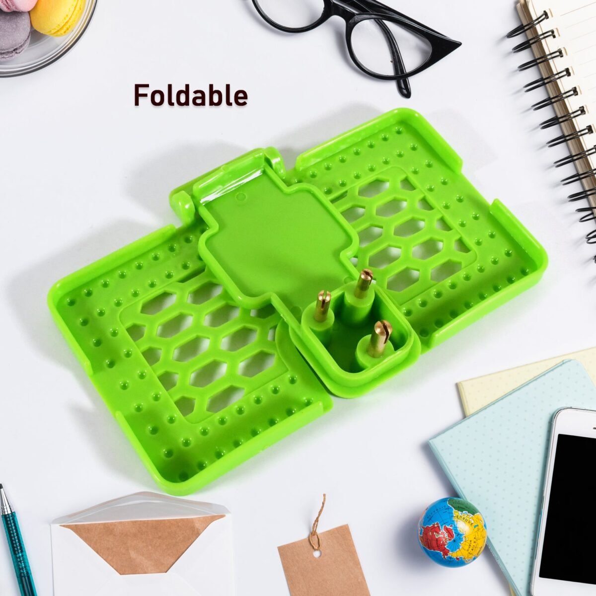 Multi-Purpose Wall Holder Stand for Charging Mobile, Just Fit in Socket and Hang (Mix Color / 1 pc) - Image 8