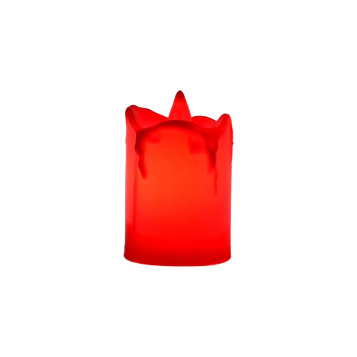 Flameless Melted Design Candles for Decoration (1 pc) - Image 3