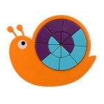 Mini Snail Puzzle – STEM Educational Toy, Puzzle Games for Ages 3-6 (Mix Color) - Image 4