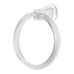Unbreakable ABS Round Towel Ring Wall Mounted Stand / Holder (1 Pc) - Image 5