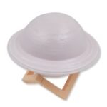 3D Saturn Lamp Home Decoration Bedside Night Light With Base (1 pc / Multicolor) - Image 5