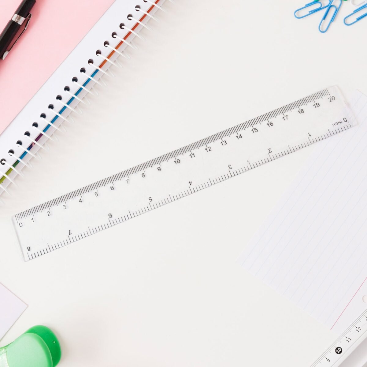 Plastic Geometry Set, Triangle Ruler Protractor Straight Ruler (4 Pcs Set) - Image 7