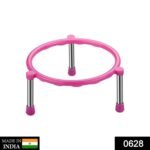 Stainless Steel Single Ring Matka Stand - Image 2