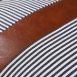 Pillow Covers, leather & cotton Cushion Covers (20 × 20 Inch / 1 Pair / 2 Pc) - Image 7