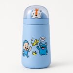 Double Wall Cartoon Glass Water Bottle 350Ml (1 Pc) - Image 5