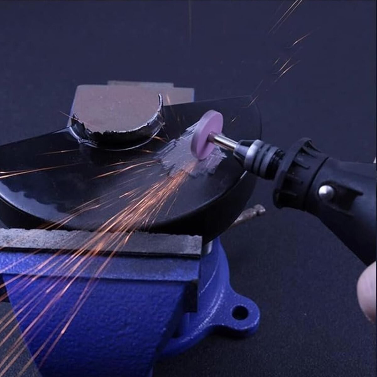 Mini Abrasive Wheel, Quickly Change Stone Mounted Grinding Wheel (6 Pcs Set) - Image 6