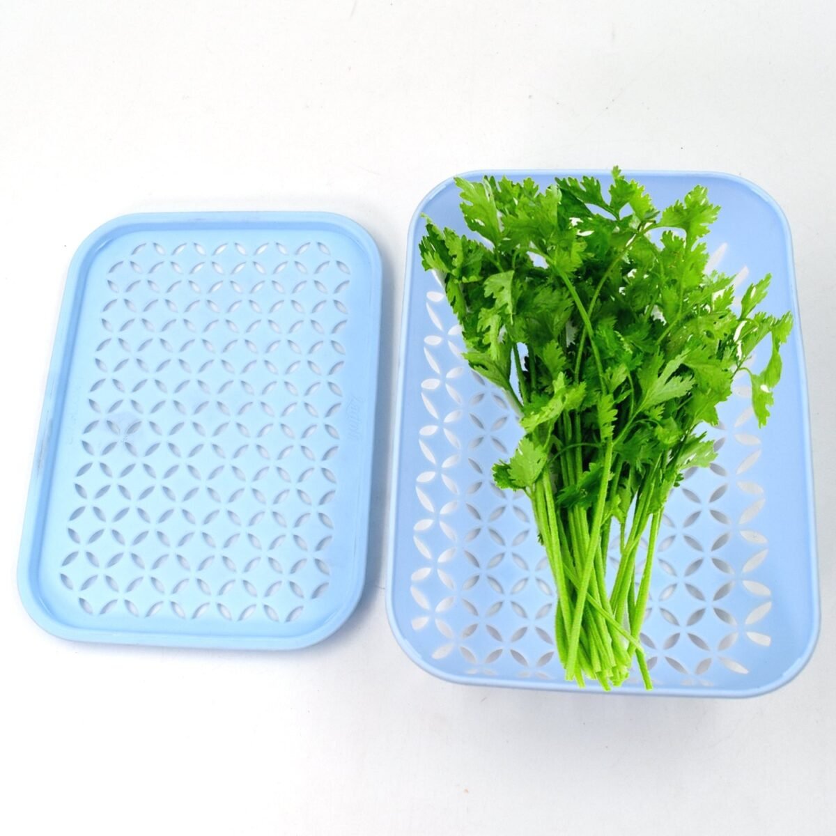 1 Pc Kothmir Basket widely used in all types of household places for holding and storing various kinds of fruits and vegetables etc. - Image 7