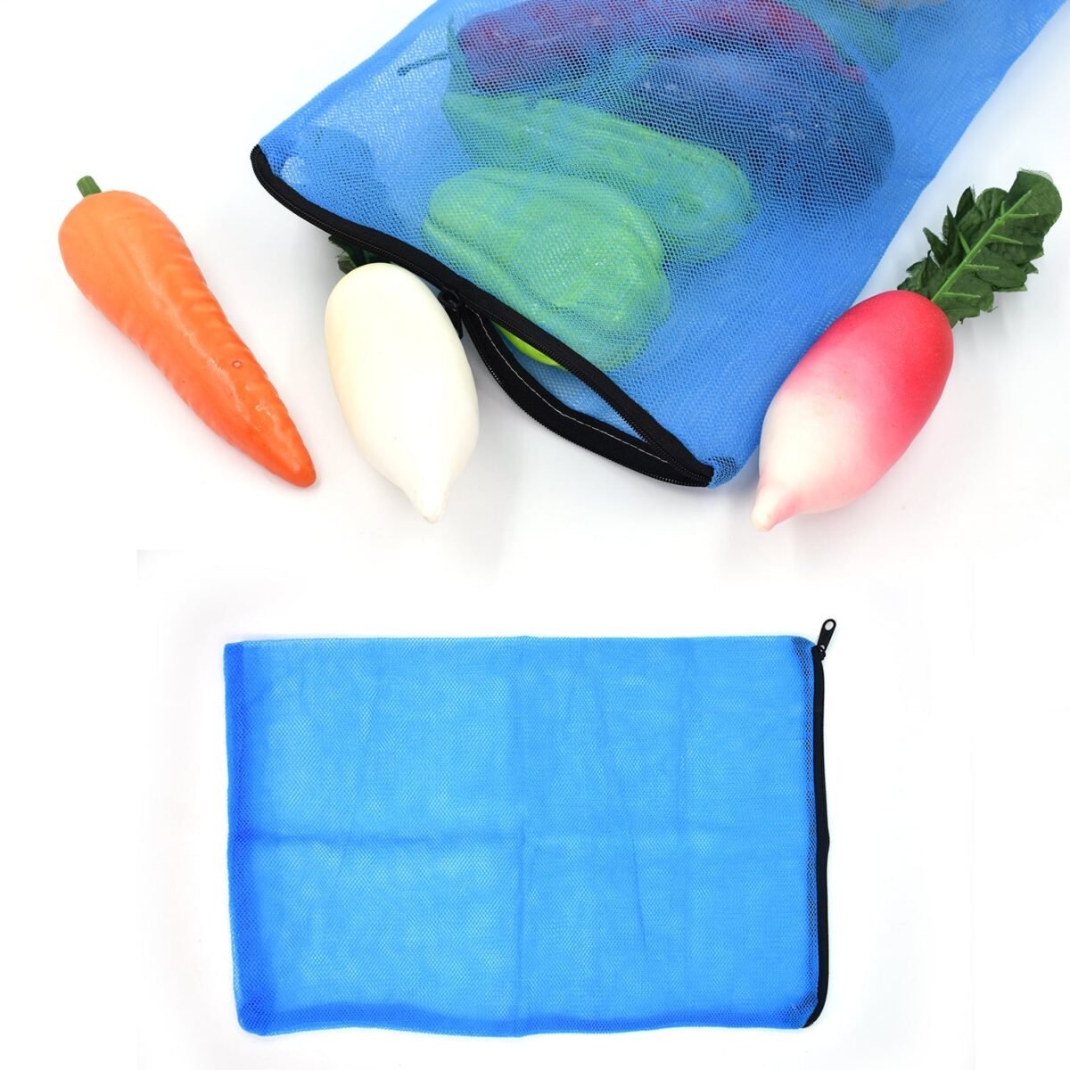 Food Covers Fridge Storage Bag for Vegetables and Fruits with Zipper - Image 6