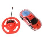 Plastic RC Racing Car – 2-Way Control with Handle Remote & Rechargeable Battery (Ideal Birthday Gift) - Image 4