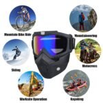Motorcycle Goggles Off-Road Helmet Goggles Windproof Glasses Goggles Mask (1 Pc) - Image 6