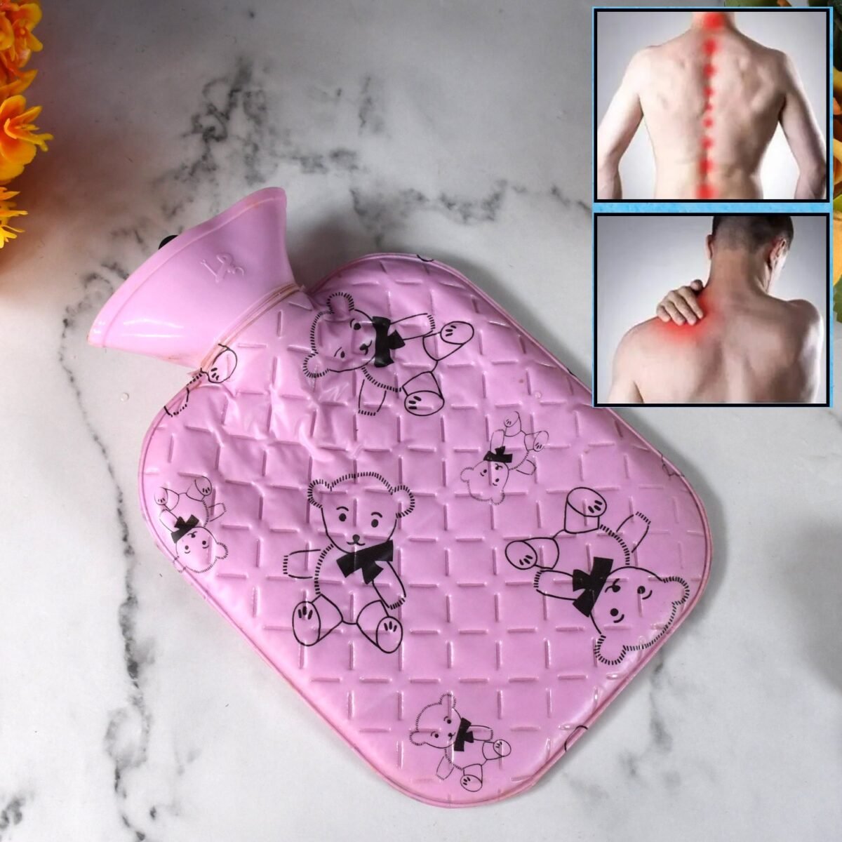 Small Hot Water Bag for Pain Relief (1 Pc / Mix Color) - Image 8