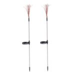Colorful Multi Led Outdoor Solar Garden Lights (2 Pcs Set) - Image 6