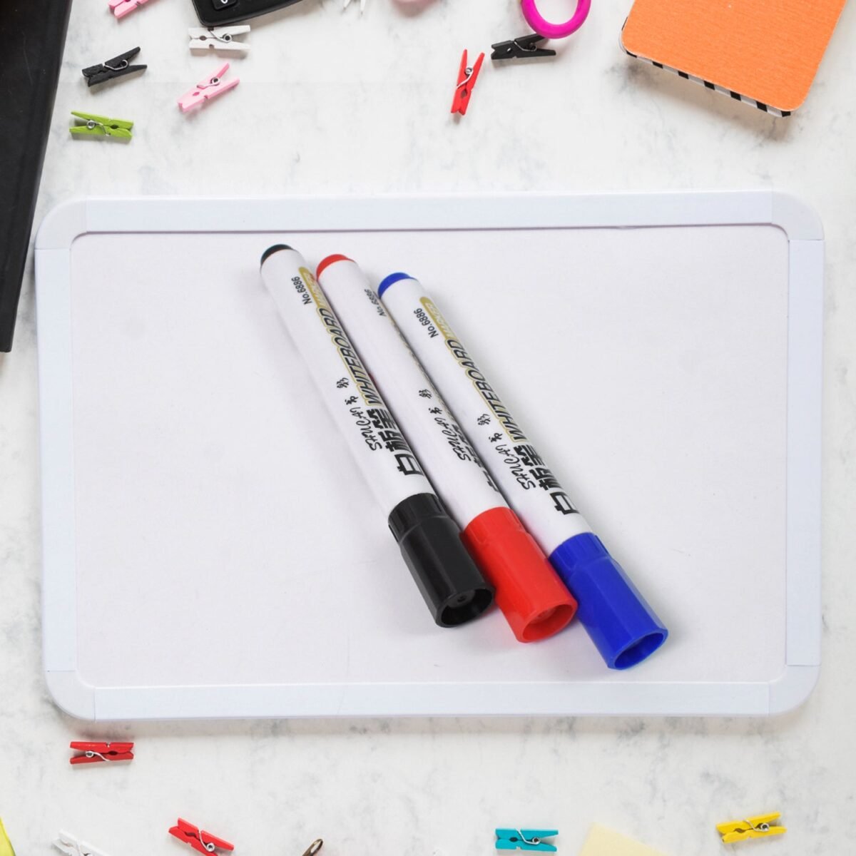 Mix Color Marker Pen used in all kinds of school, college (3 Pcs Set) - Image 7