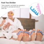 Toe Separators, Toe Spacers Sponge Toe Stretcher Pedicures (1 Pair) - Image 3