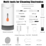 20-in-1 Keyboard Cleaner Kit – Electronic Cleaning Brush, Spray & Tools for Laptop, Phone, Camera & More - Image 9