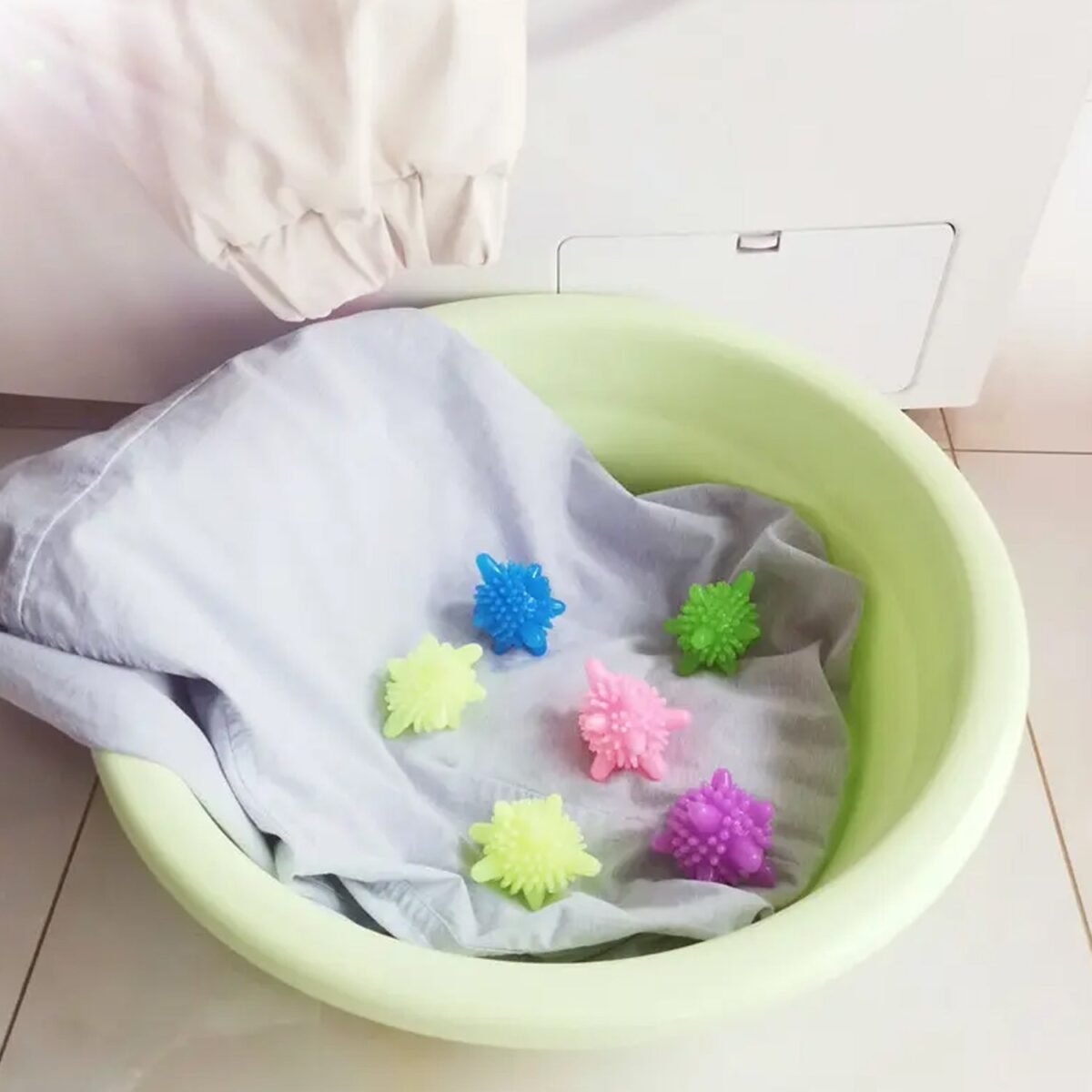Soft Star Laundry Dryer Balls – 10-Piece Multi-Color Clothes Softener - Image 4