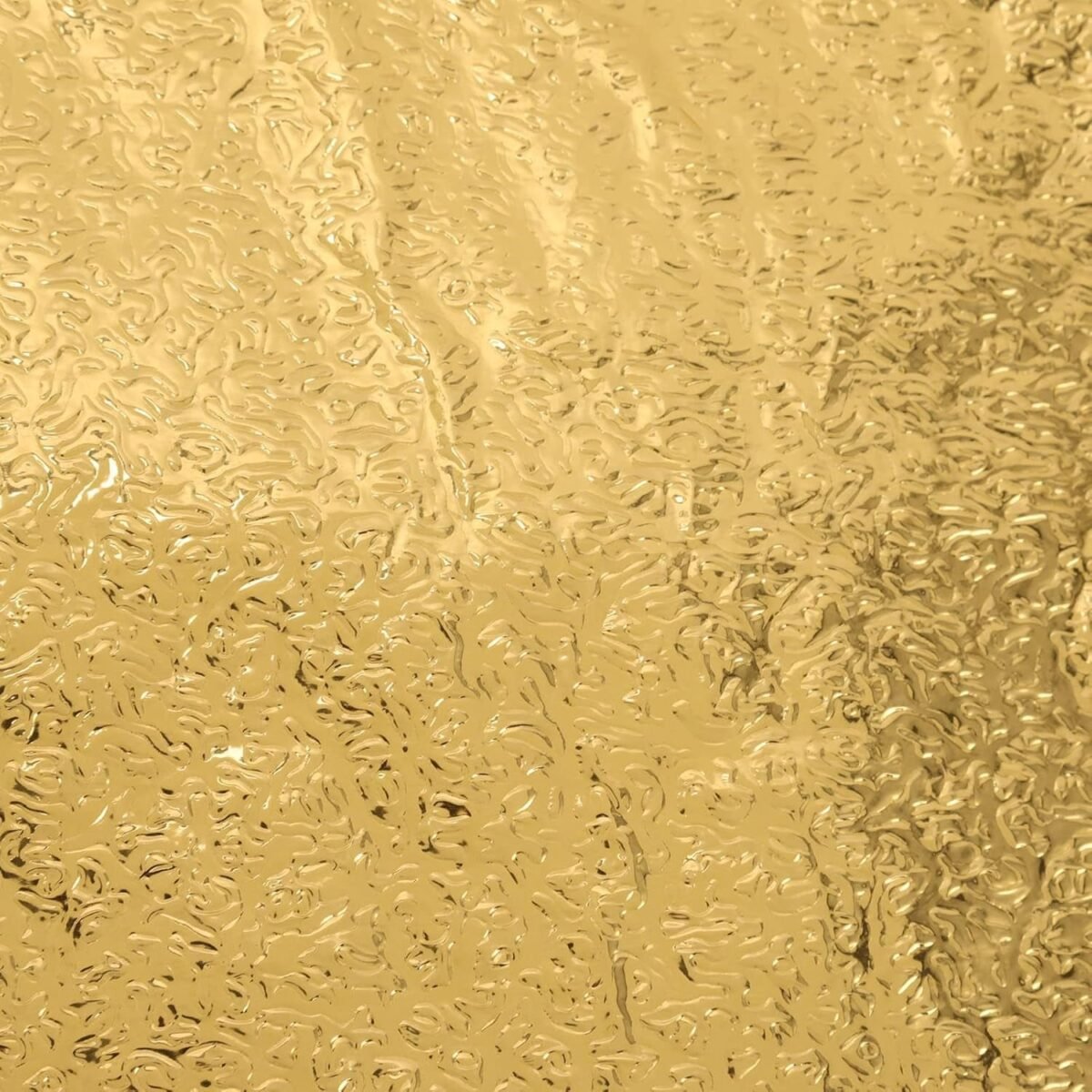Oil Proof Sticker, Waterproof Self Adhesive Aluminum Foil Wallpaper (60 cm×200 Cm / Golden / 1 Pc) - Image 4