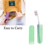 Plastic Toothbrush Covers - 6pc Anti-Bacterial Travel Protectors for Oral Care - Image 8