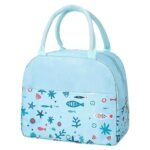 Lunch Box Bag for Women Men Insulated Lunch Bag With Zipper (1 Pc / Mix Color) - Image 5