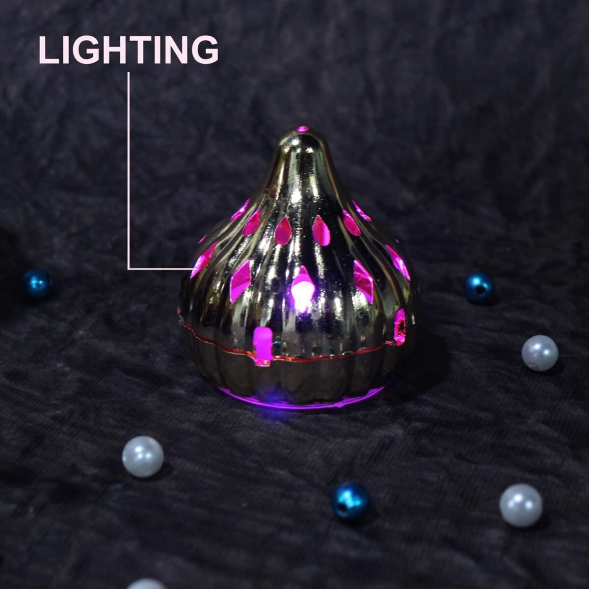 Multicolor Modak Shaped Color Changing LED Light (1 Pc) - Image 4