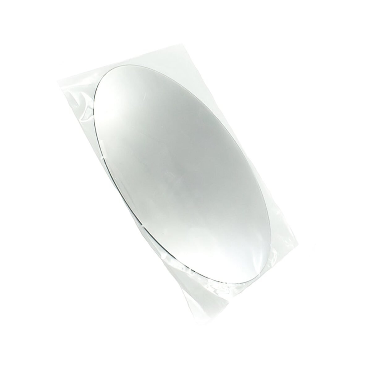Oval Shape 3D Mirror Sticker (2 Pc Set) - Image 4