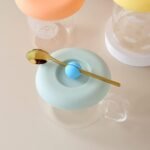 Cup / Mug Lid Dust Proof Silicone Rubber Airtight Seal (Cup & Spoon Not Included Only Lid/ 1 Pc) - Image 7