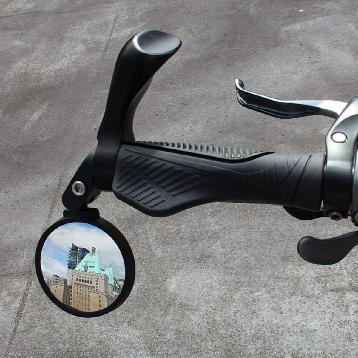 Bar End Bike Mirror: 360° Rotatable & Foldable (1 Pc) - Image 4