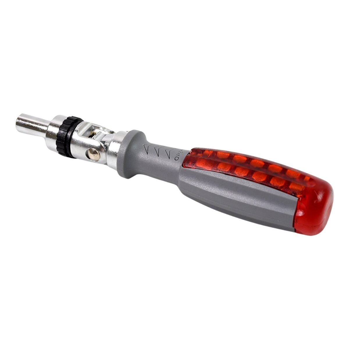Multi Bits Ratchet Screwdriver Set, Adjustable Angle Two-Way Ratcheting Screwdriver (1 Set) - Image 5