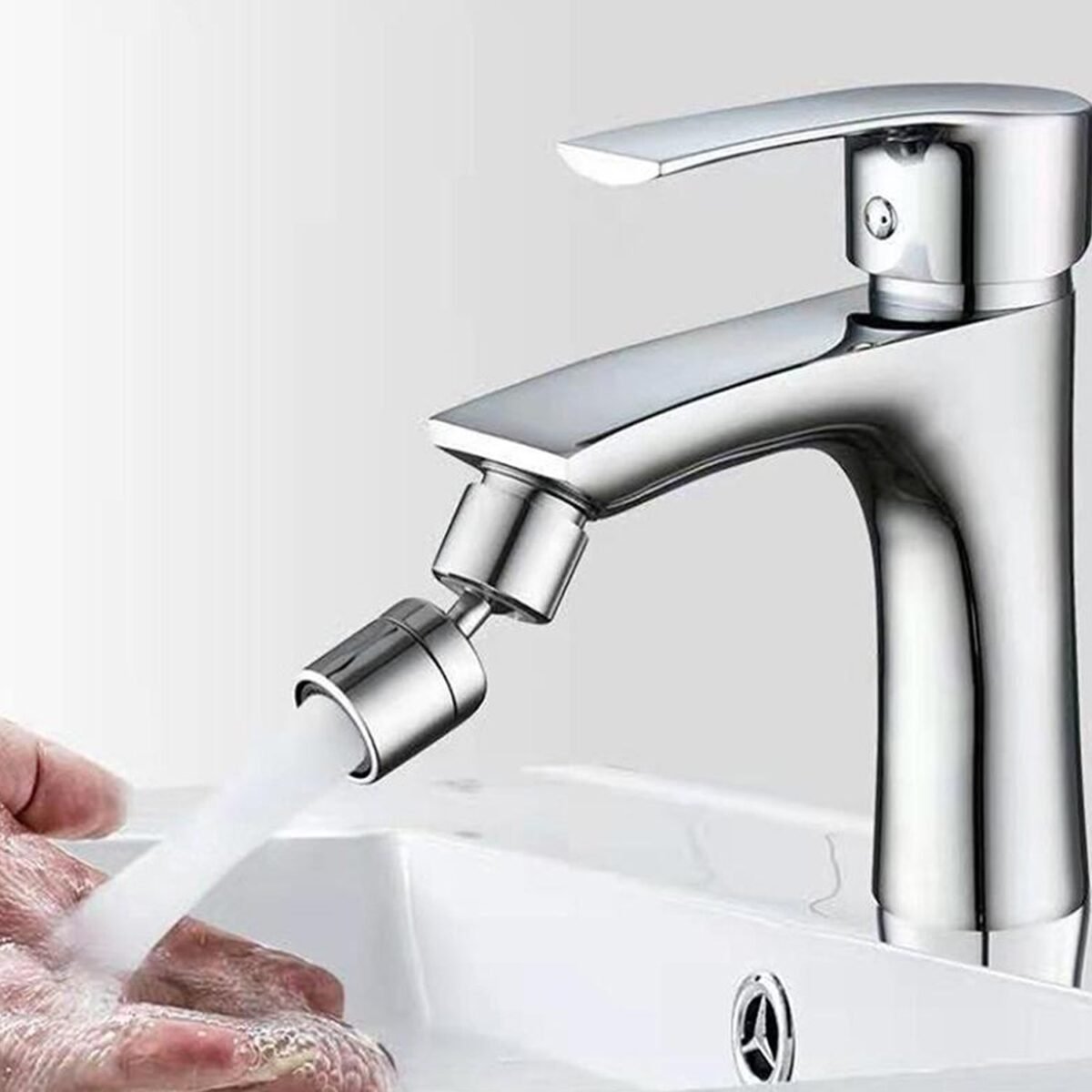Splash Filter Faucet, Sink Faucet Sprayer Head Suitable for  Kitchen Bathroom Faucet - Image 10