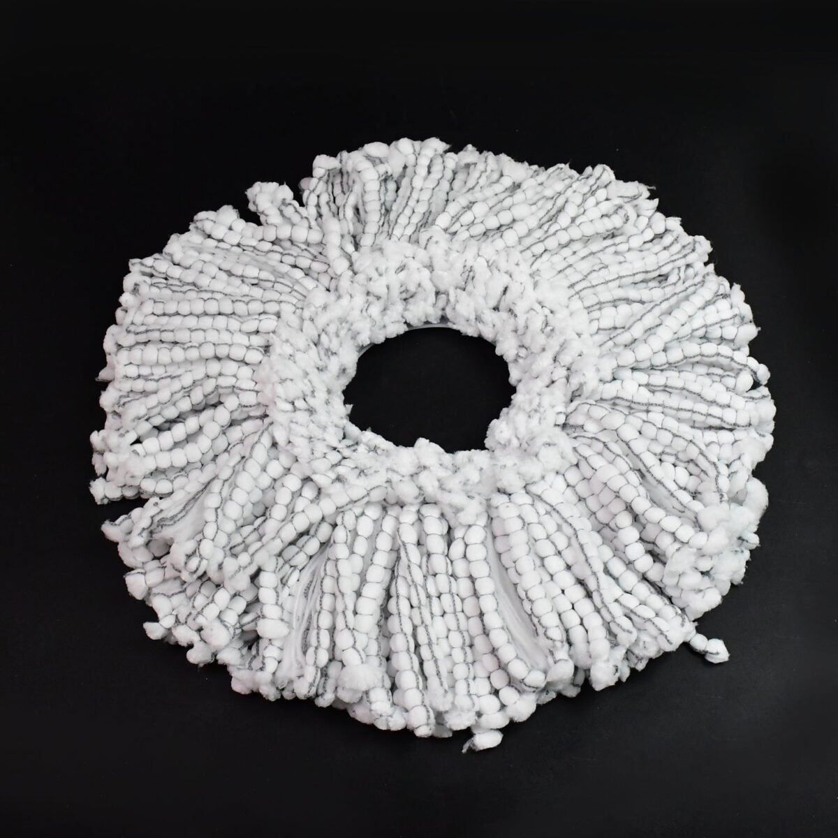 Round Shape Microfiber Spin Mop Replacement Head Refill (1 Pc) - Image 7