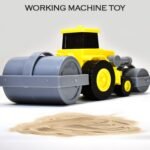 Mini Friction Excavator Loader Toy for Kids - Image 3