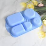 Unbreakable Plastic Food Plates / Biodegradable 5 Compartment Square Plate for Food - Image 8