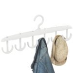 Rotatable Tank Top Hanger – Space Saving Closet Organizer for Dorms & Apartments (12-Hook) - Image 5