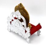 Bal Gopal Sihasan Throne - Large Decorative Stand for Home Temple Deity Display - Image 8