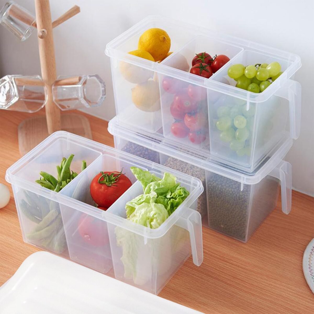Refrigerator Organizer Fresh-Keeping Box Case Kitchen Storage Box - Image 1