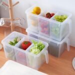 Refrigerator Organizer Fresh-Keeping Box Case Kitchen Storage Box