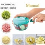 Manual Food Chopper, Compact & Powerful Hand Held Vegetable Chopper / Blender - Image 8