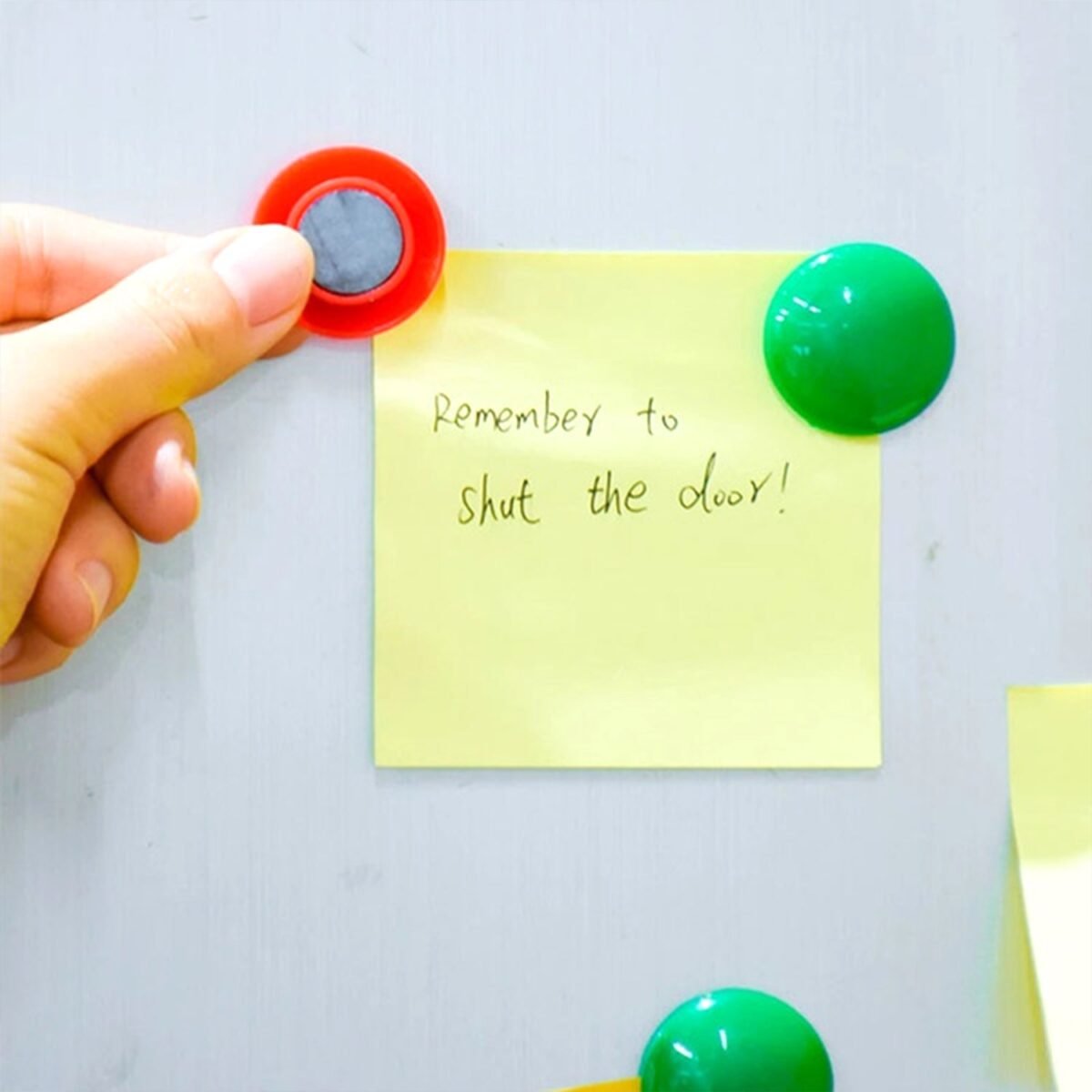 White Board Magnetic Particle Circle 2cm Color Magnetic Nail Household Teaching Magnet Strong Plastic Magnetic Buckle (Pack of 200pc) - Image 5