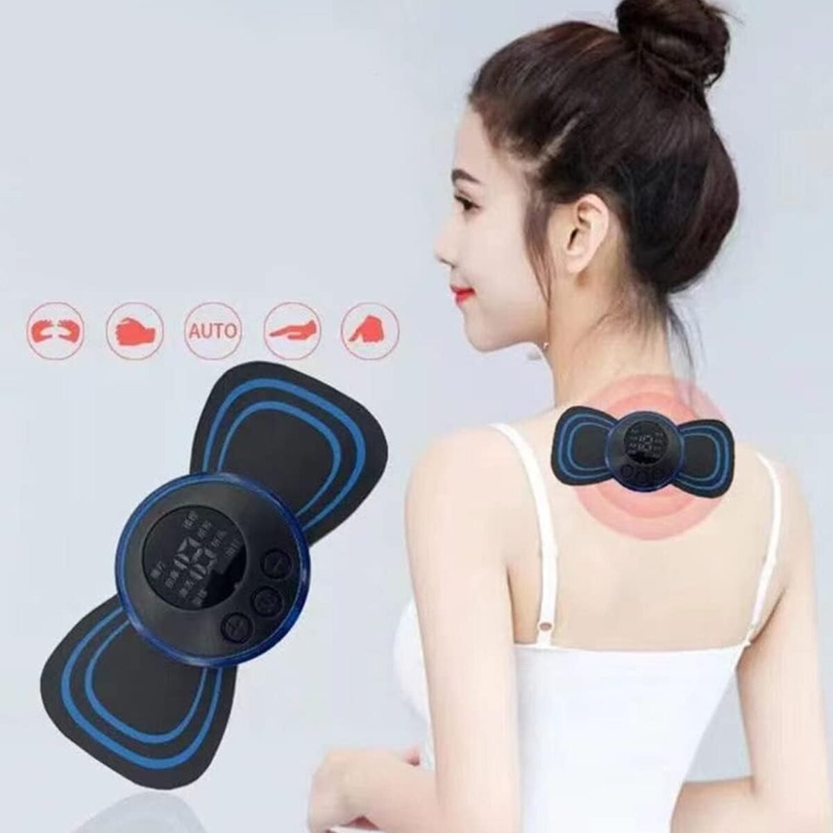 Portable USB Neck Massager Electric Neck Massager Automatic Massage Enhancer Mini Cervical Massager EMS - Image 6